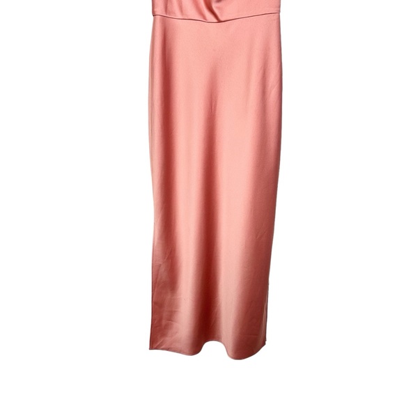 BHLDN Sachin & Babi Cali Satin Cowl Neck Slip Midi Dress Sedona Sunset SZ 8 - Picture 9 of 16